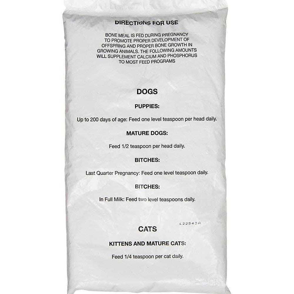 Bone Meal Supplement for Dogs and Cats F5441
