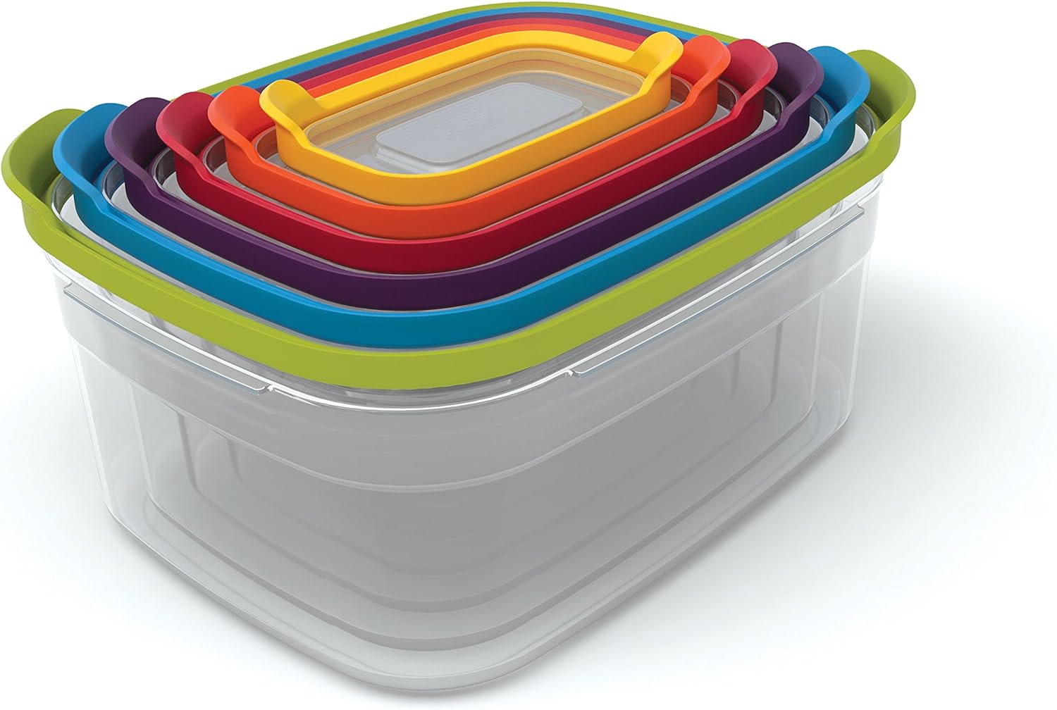 Plastic Food Storage Container Set with Airtight Leakproof Lids I743