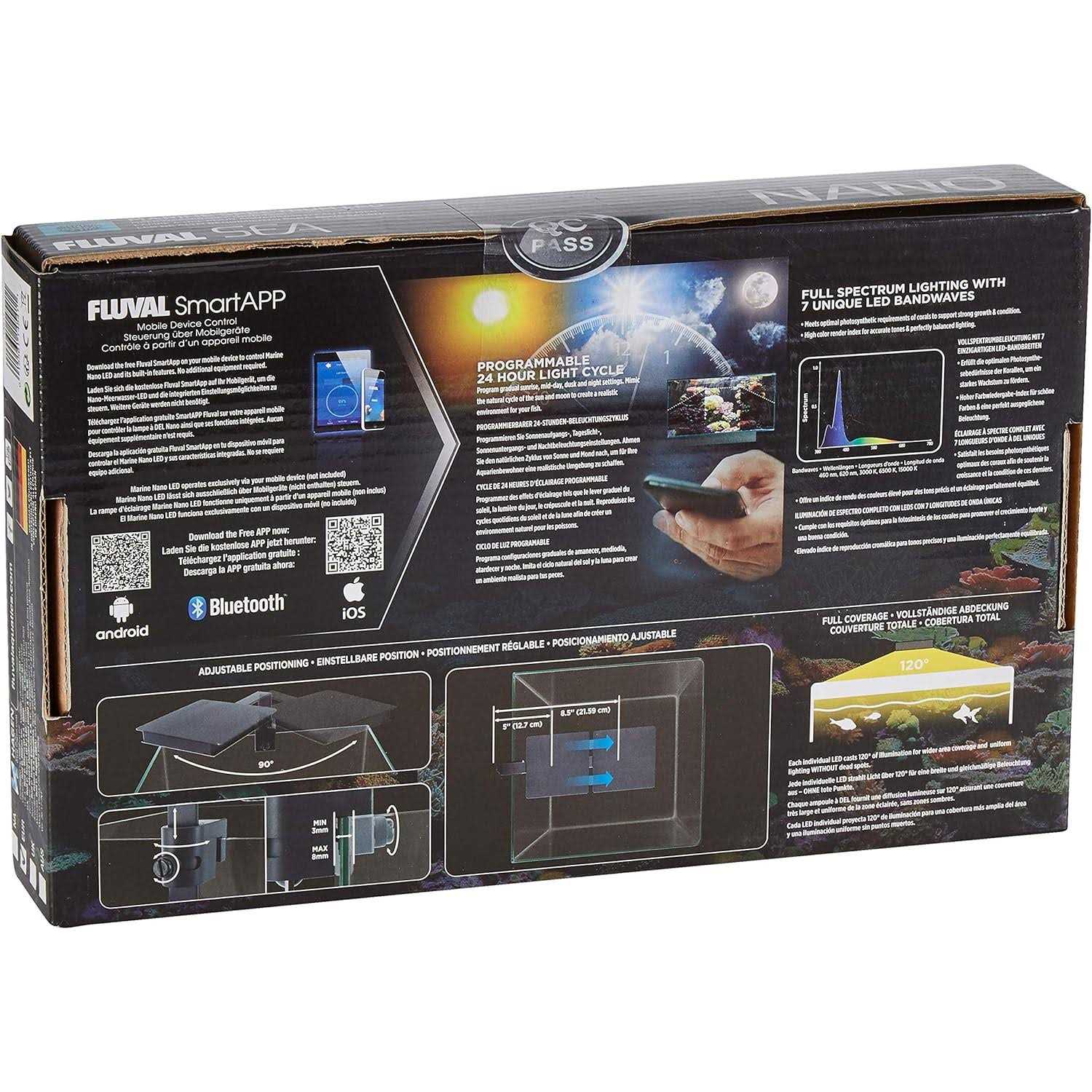 Marine Bluetooth LED Nano Aquarium Light R830