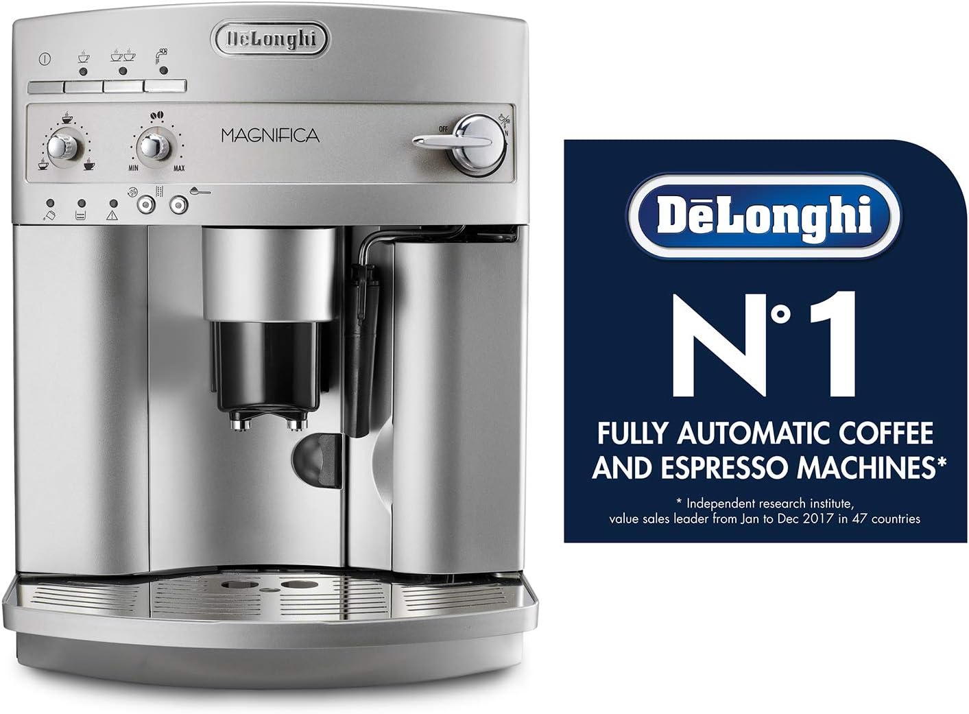 Super Automatic Espresso & Coffee Machine, Silver Z483074