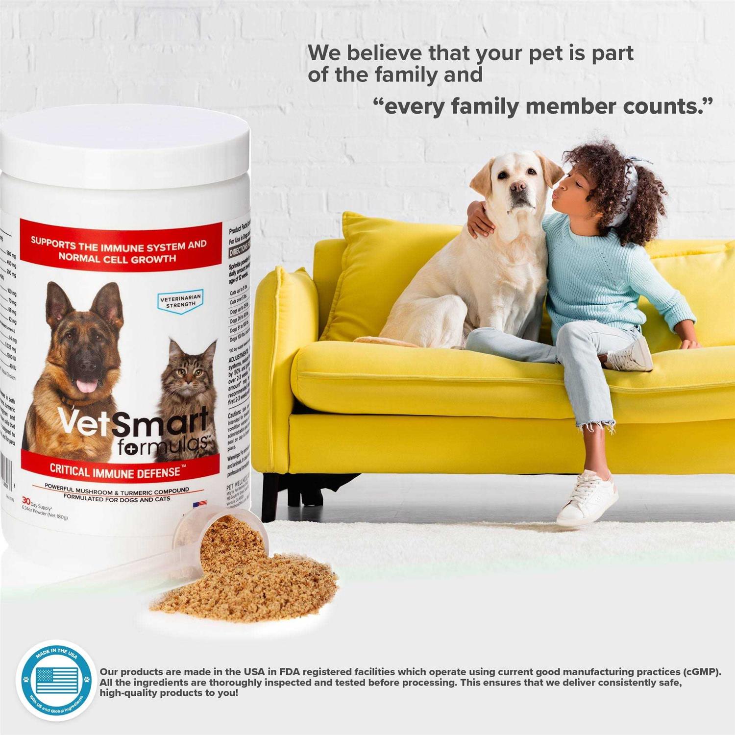 Turkey Tail Mushroom for Dogs Immune Support with Reishi, Shiitake, Maitake L7799