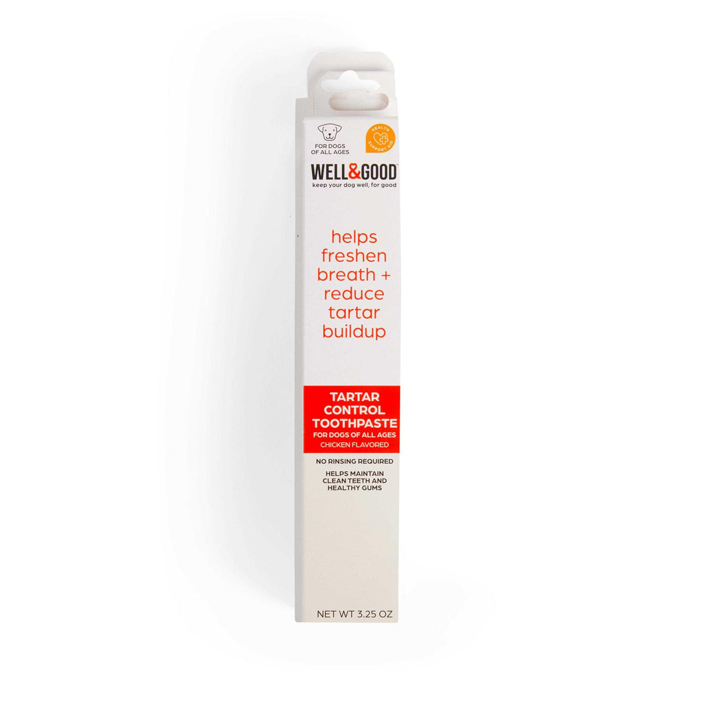 Well &amp; Good Tartar Control Toothpaste for Dogs - Pet Supplies online store