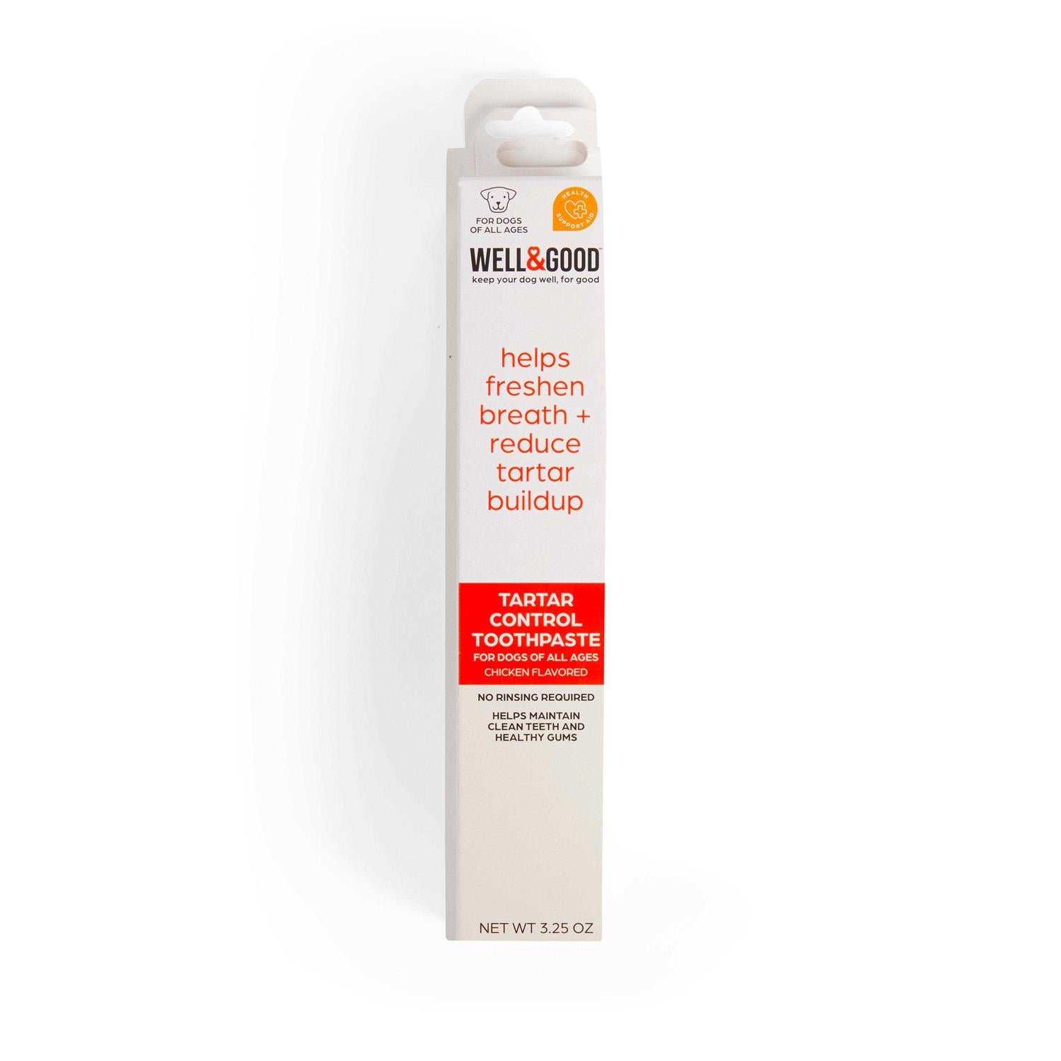 Well &amp; Good Tartar Control Toothpaste for Dogs - Pet Supplies online store