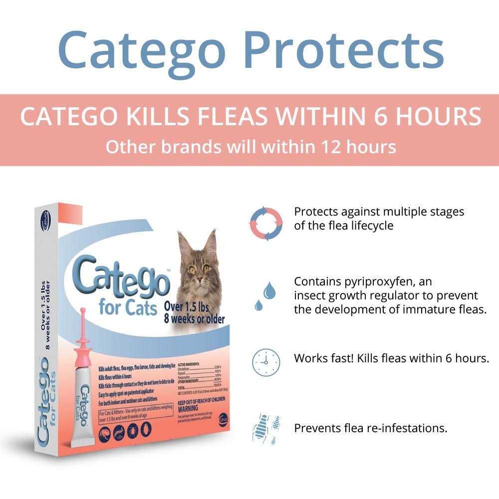 Flea & Tick Treatment for Cats S66614