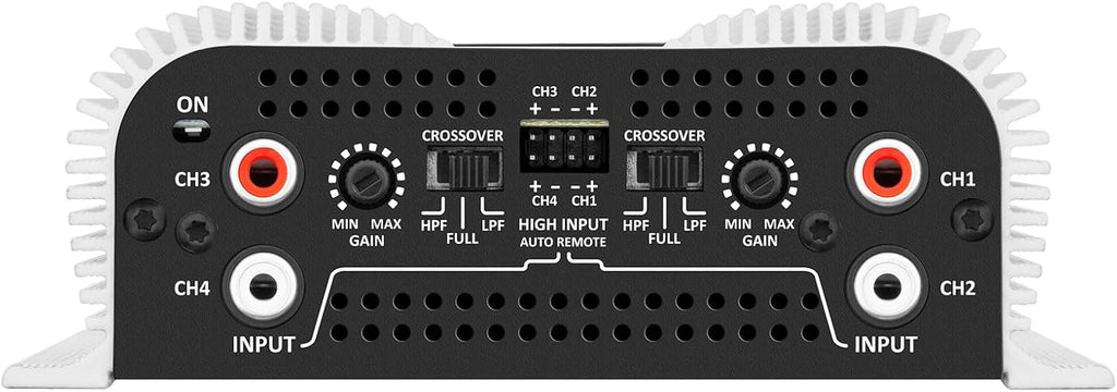 Compact 4 Channel 440 Watt Amplifier B525
