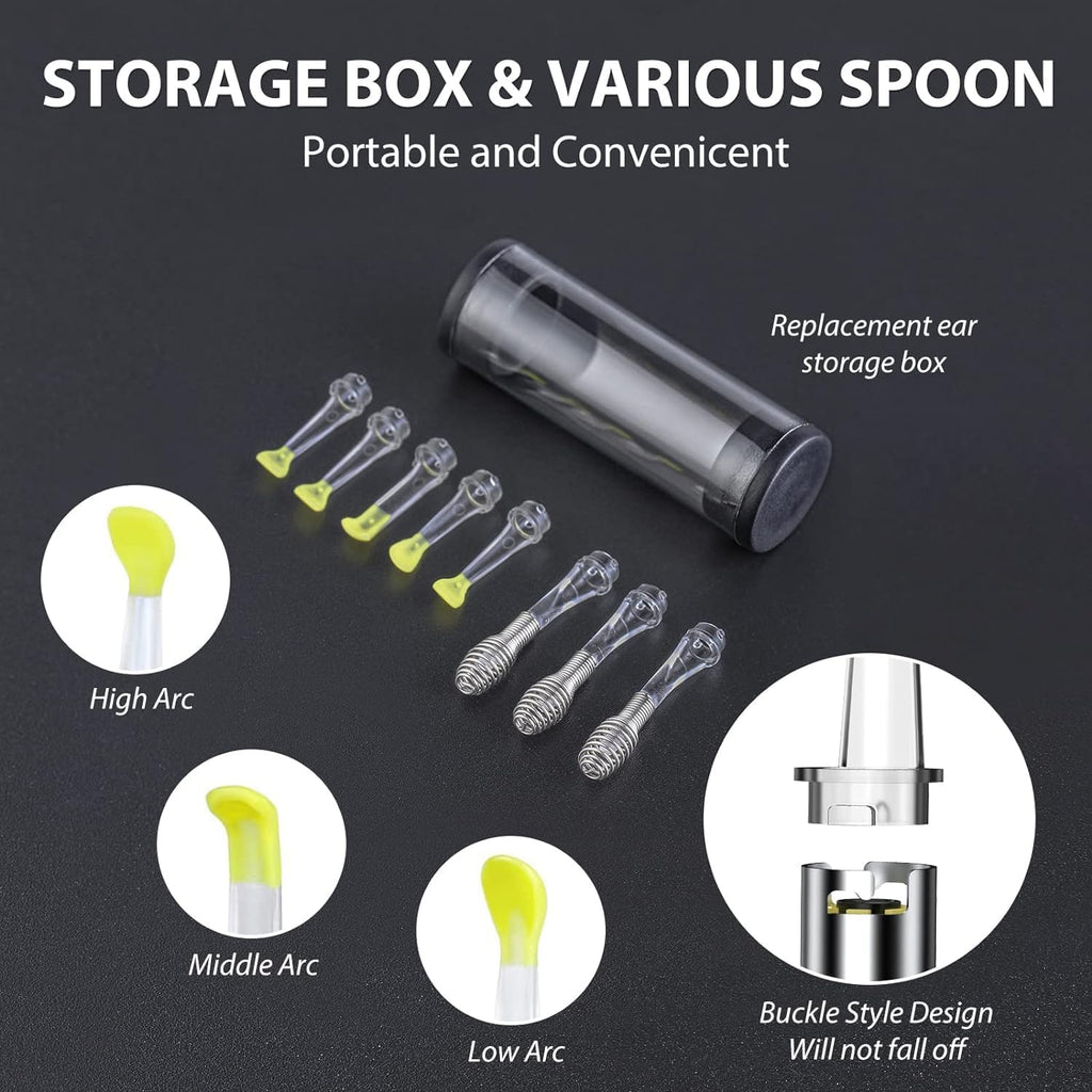 Ear Wax Removal Tool with 1296P Camera, 6 LED Lights and WiFi N8884