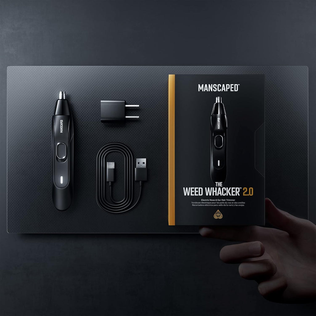 Face Grooming Duo with Beard Trimmer and Nose Ear Trimmer D972328