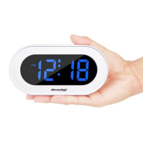 Small LED Digital Alarm Clock with Snooze and Dimmer U521112