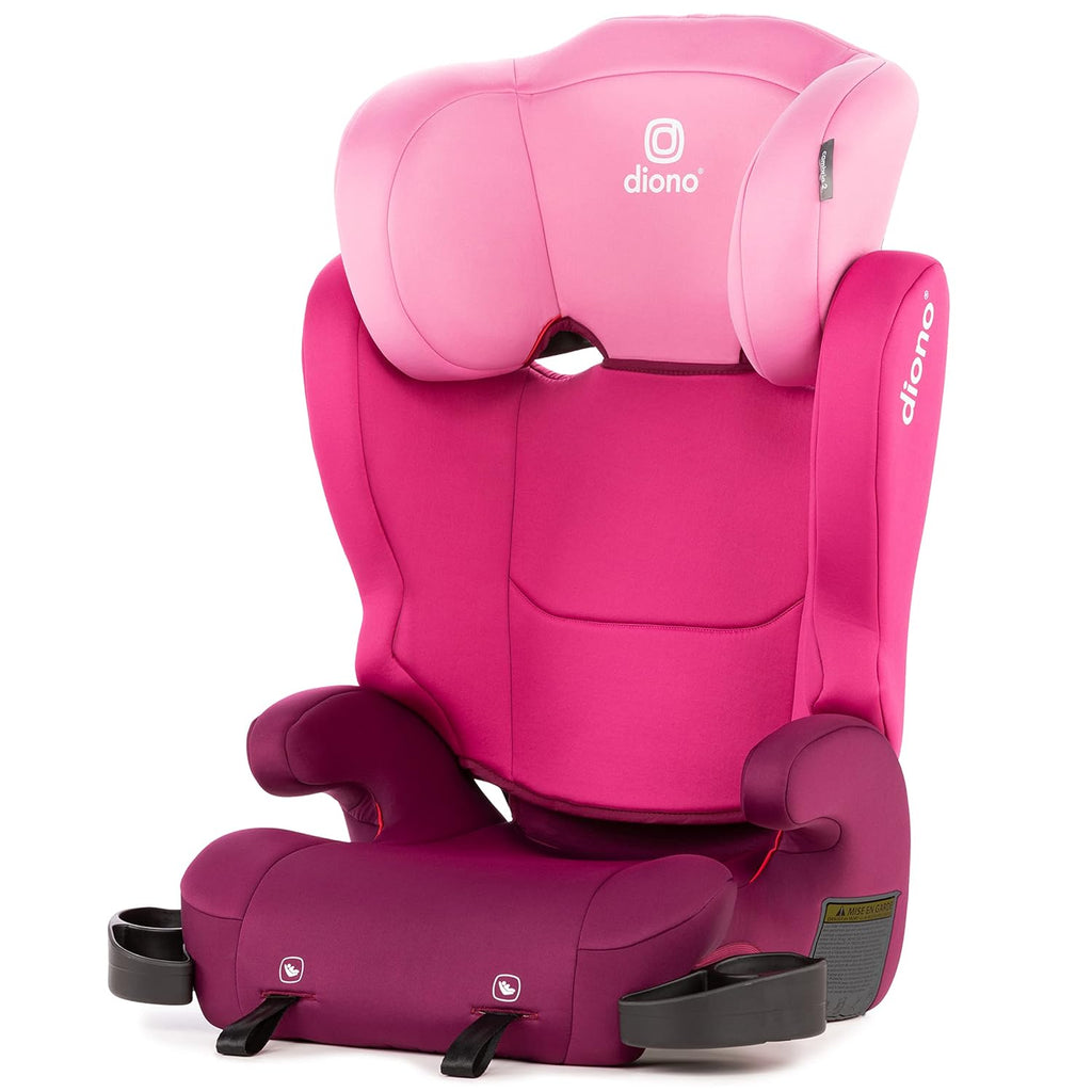 2-in-1 Belt Positioning Booster Seat with Dual Latch Connectors K474