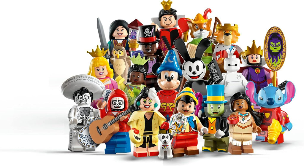 Disney 100 Minifigures 6 Pack Collectible Figures Z7246