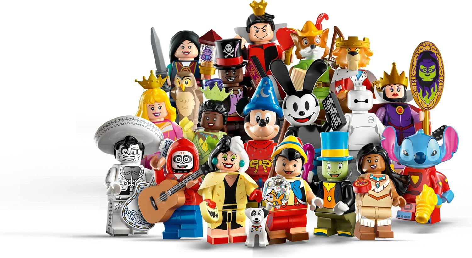 Disney 100 Minifigures 6 Pack Collectible Figures Z7246