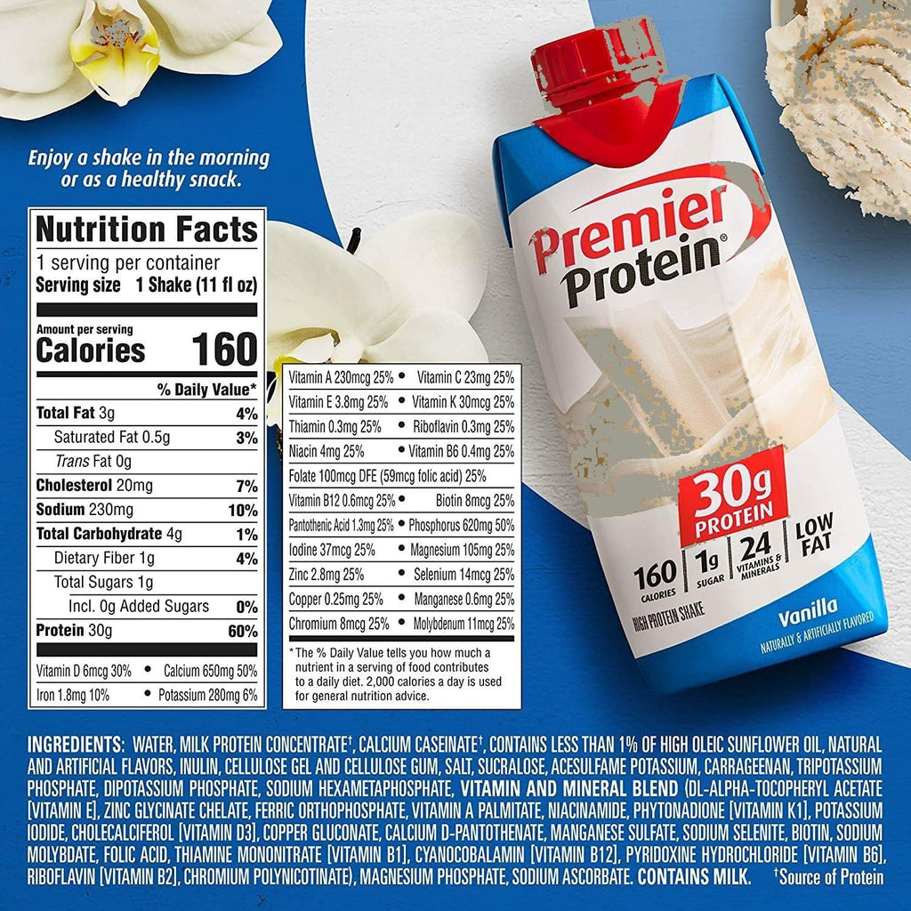 High Protein Shakes Variety Pack, 11 Fl Oz, 12 Count R757370
