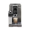 De'Longhi ECAM37095TI Dinamica Plus with LatteCrema System, Fully Automatic Coffee Machine, Colored Touch Display,Titanium (Renewed)