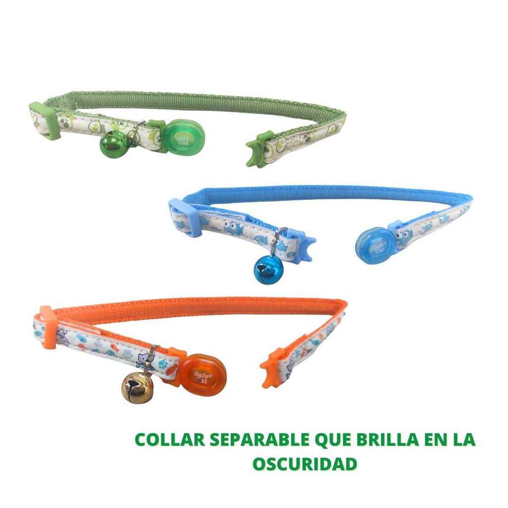 Glow in The Dark Breakaway Cat Collar C302090