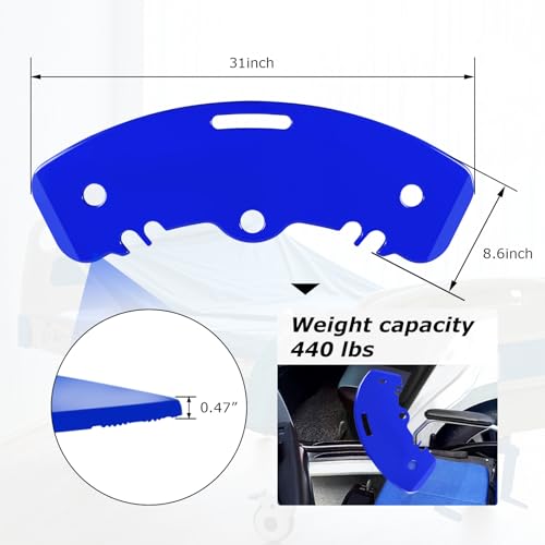 Slide Transfer Board for Wheelchair, Bed to Chair, Non-Slip, 440 lbs J934945