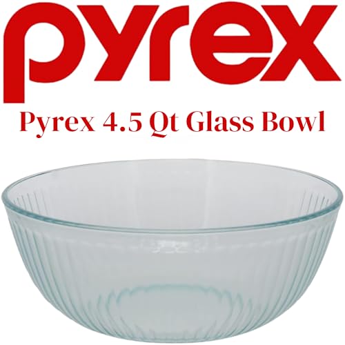 Glass Mixing Bowl with Blue Lid S721637