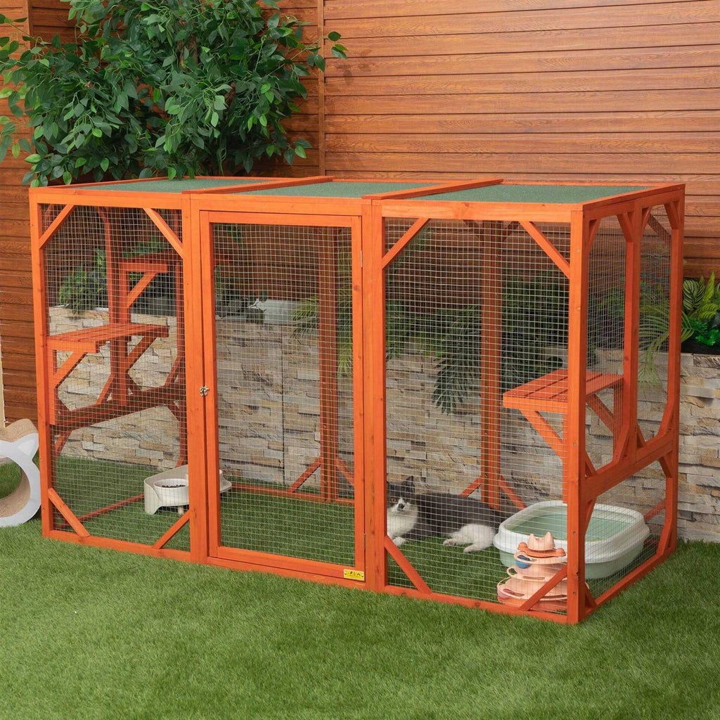 Outdoor Cat Enclosure Playpen Catio Q383444