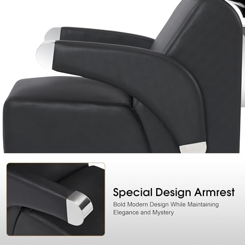 Ceramic Bowl Backwash Shampoo Chair, Adjustable Hair Washing Station for Salon and Spa S6878