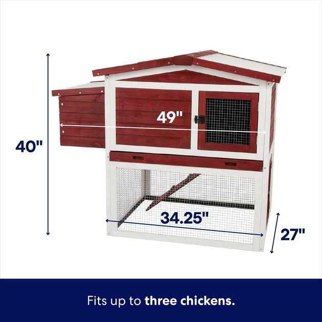 Wooden Outdoor Chicken Coop I3660