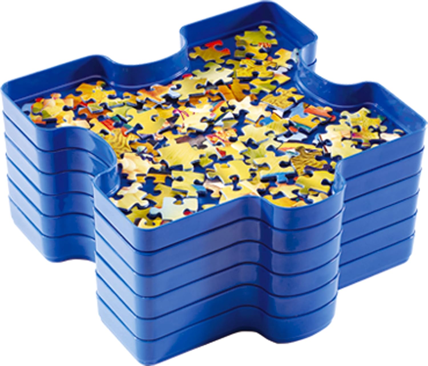 Jigsaw Puzzle Sorting Trays for 1000 Pieces, Stackable and Portable V528