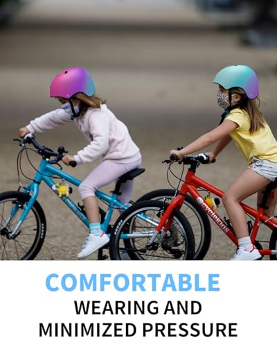 Kids Bike Helmet Adjustable for Toddler to Youth L9616