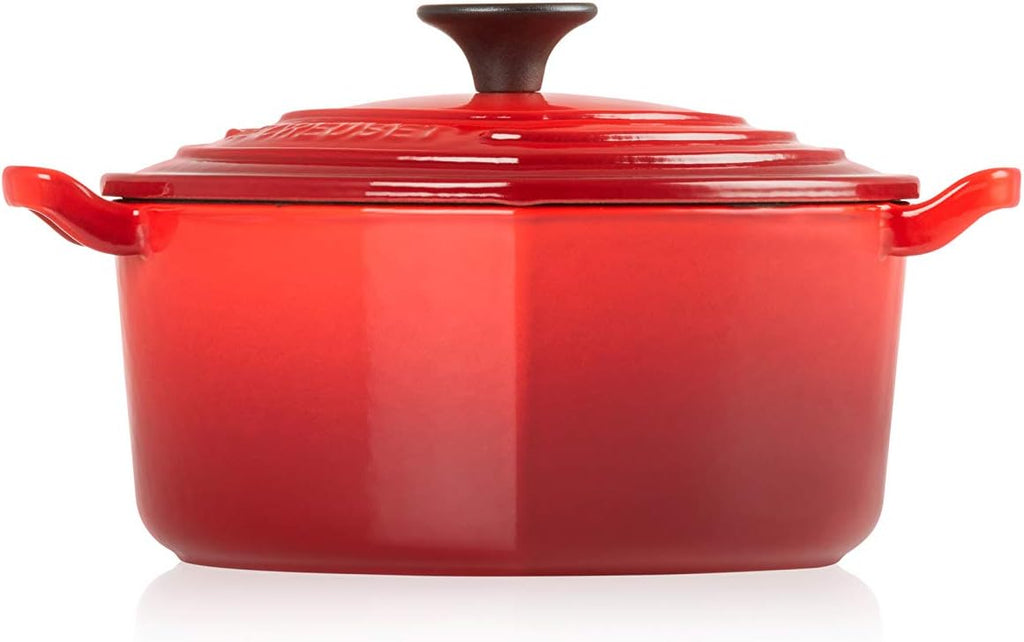 Enameled Cast Iron Heart Cocotte, 2 qt. P48831