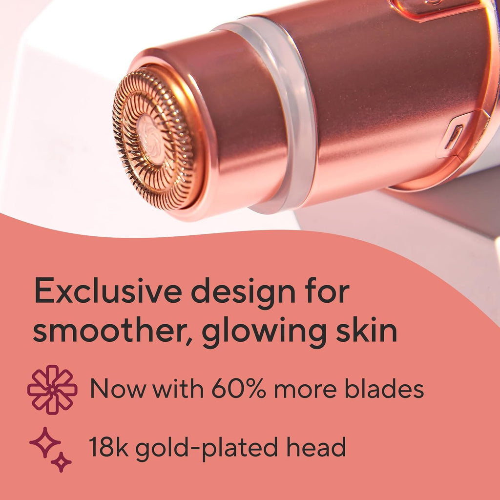 Facial Hair Remover for Women, Electric Face Razor with LED Light W2035