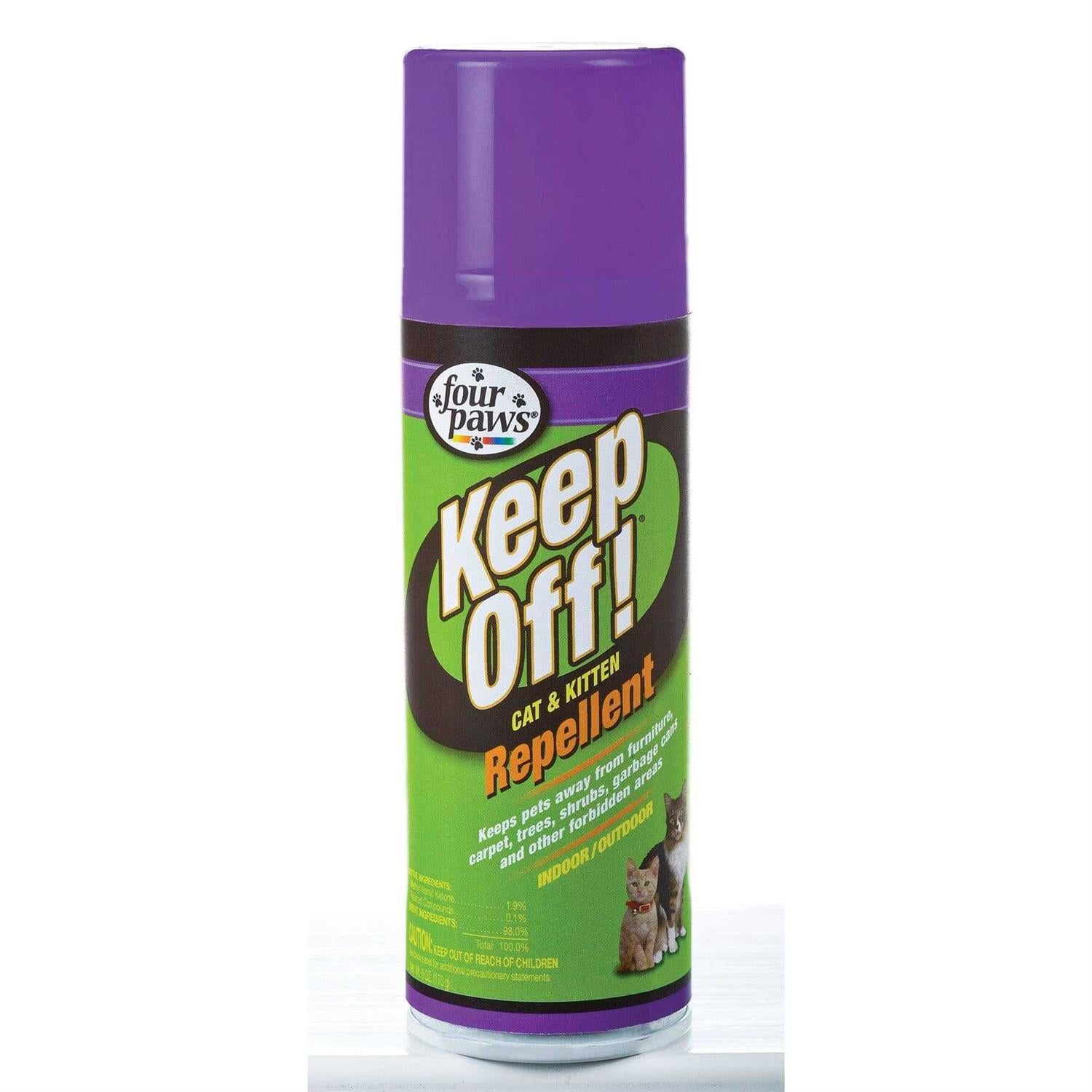 Four Paws Keep Indoor &amp; Outdoor Cat Repellent - Pet Supplies online store