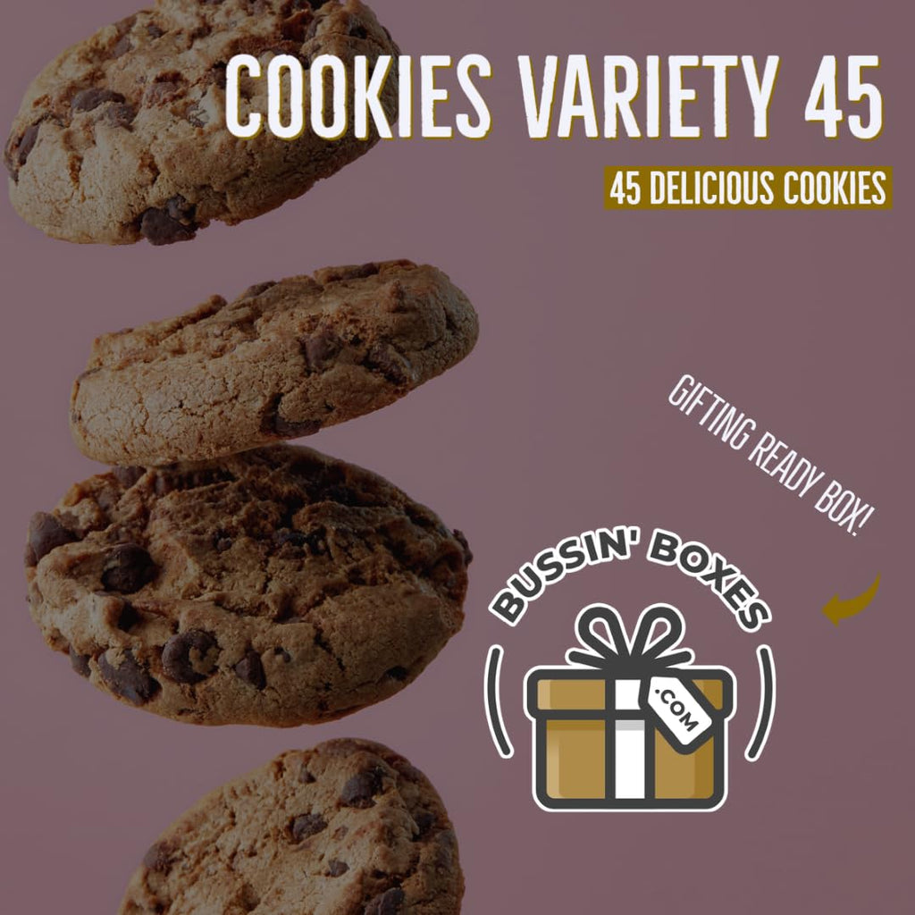 Individually Wrapped Bulk Cookie Variety Pack (45 Count) T73642