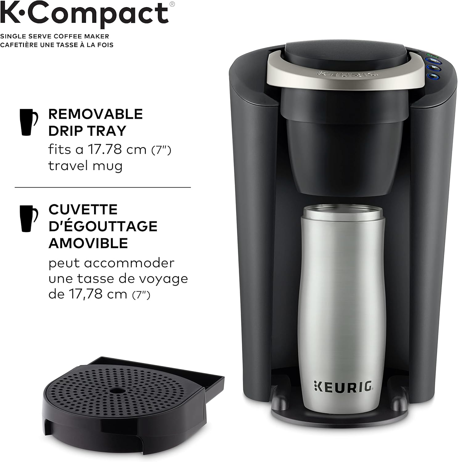 Single Serve Coffee Maker, 3 cups L7905