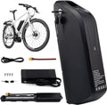 Ebike Battery 36V 10Ah Lithium Battery with 2A Charger 36V Battery for 500W, 750W, 1000W, 1200W Electric Bike (4-Pin)