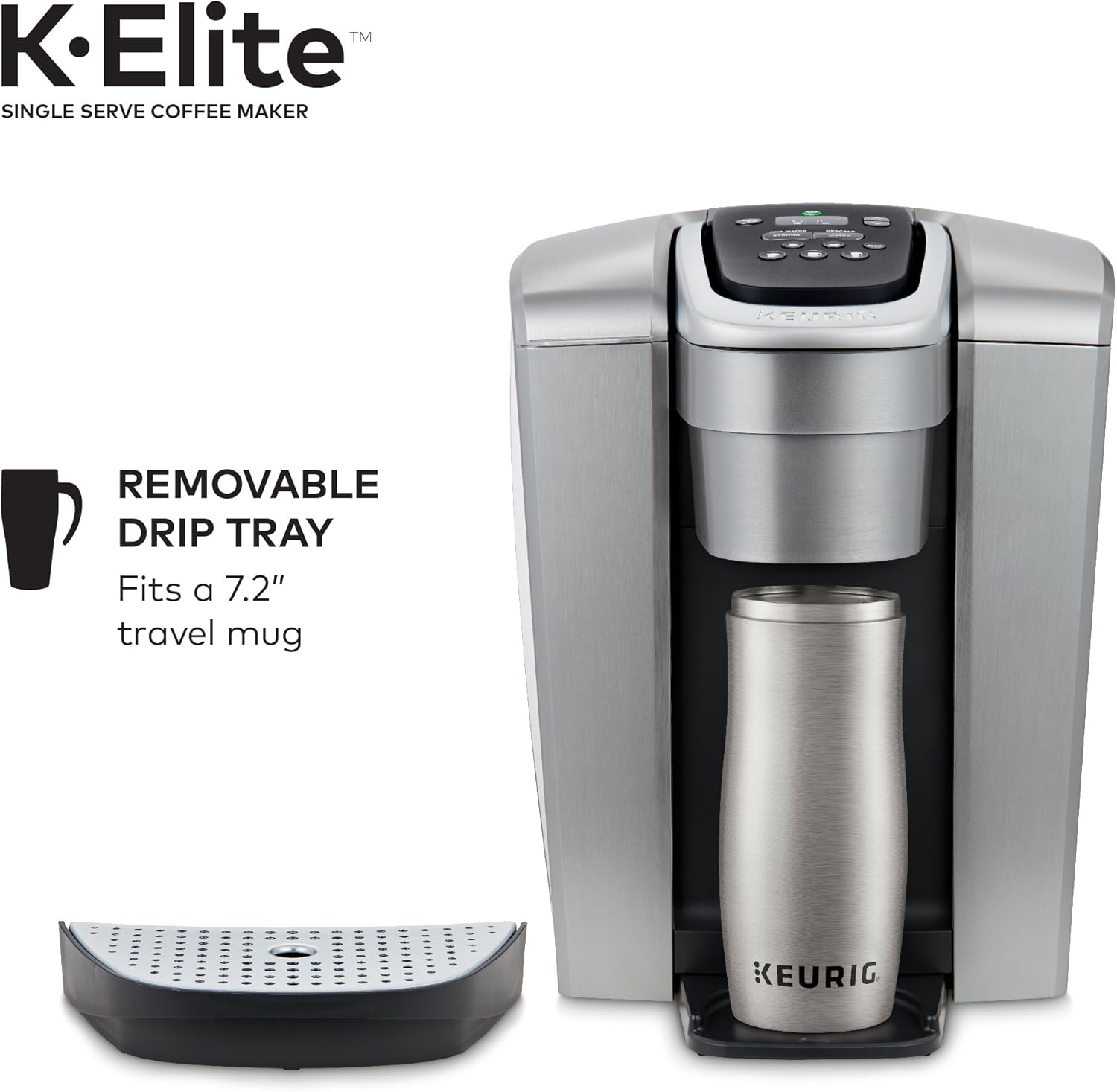 Single Serve Coffee Maker with Iced Coffee Capability and Maintenance Kit S83750