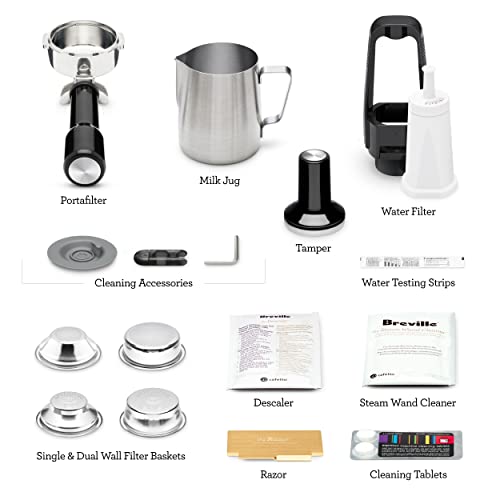 Dual Boiler Espresso Machine, Brushed Stainless Steel V1887