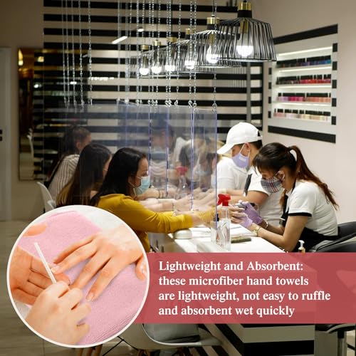 72 Pack Hand Towels, 16 x 27 Inch, Spa Towels for Facial, Barber, Gym, Hotel, Kitchen C71864