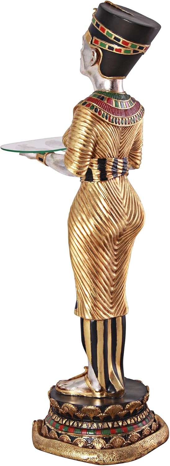 Egyptian Queen's Servant Statue, 42.5 Inch Tall I255