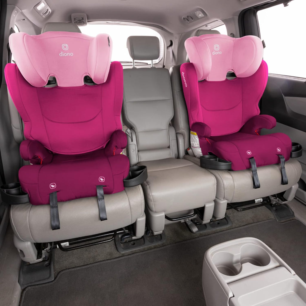 2-in-1 Belt Positioning Booster Seat with Dual Latch Connectors K474