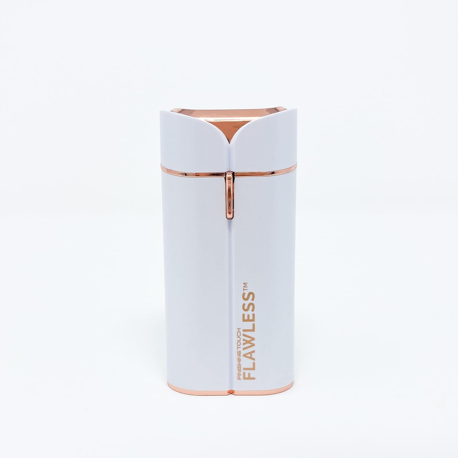 Women's Painless Facial Hair Remover, Electric Shaver, White/Rose Gold N68995