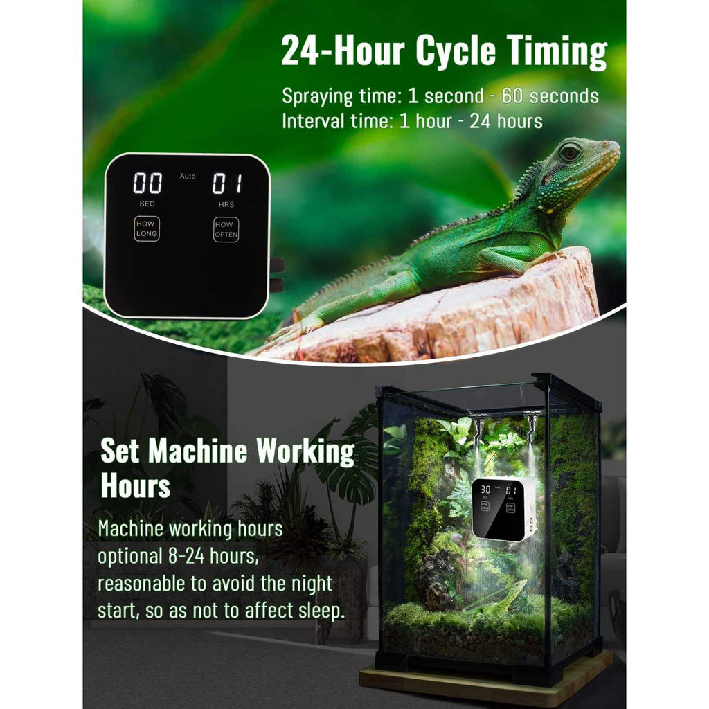 Reptile Misting System with Timer F603