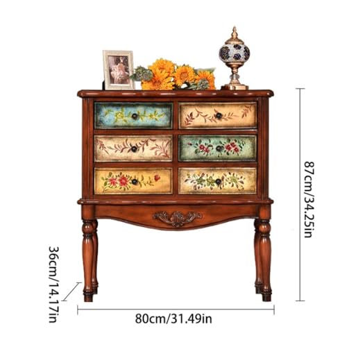Solid Wood Sideboard Storage Cabinet for Living Room L6587