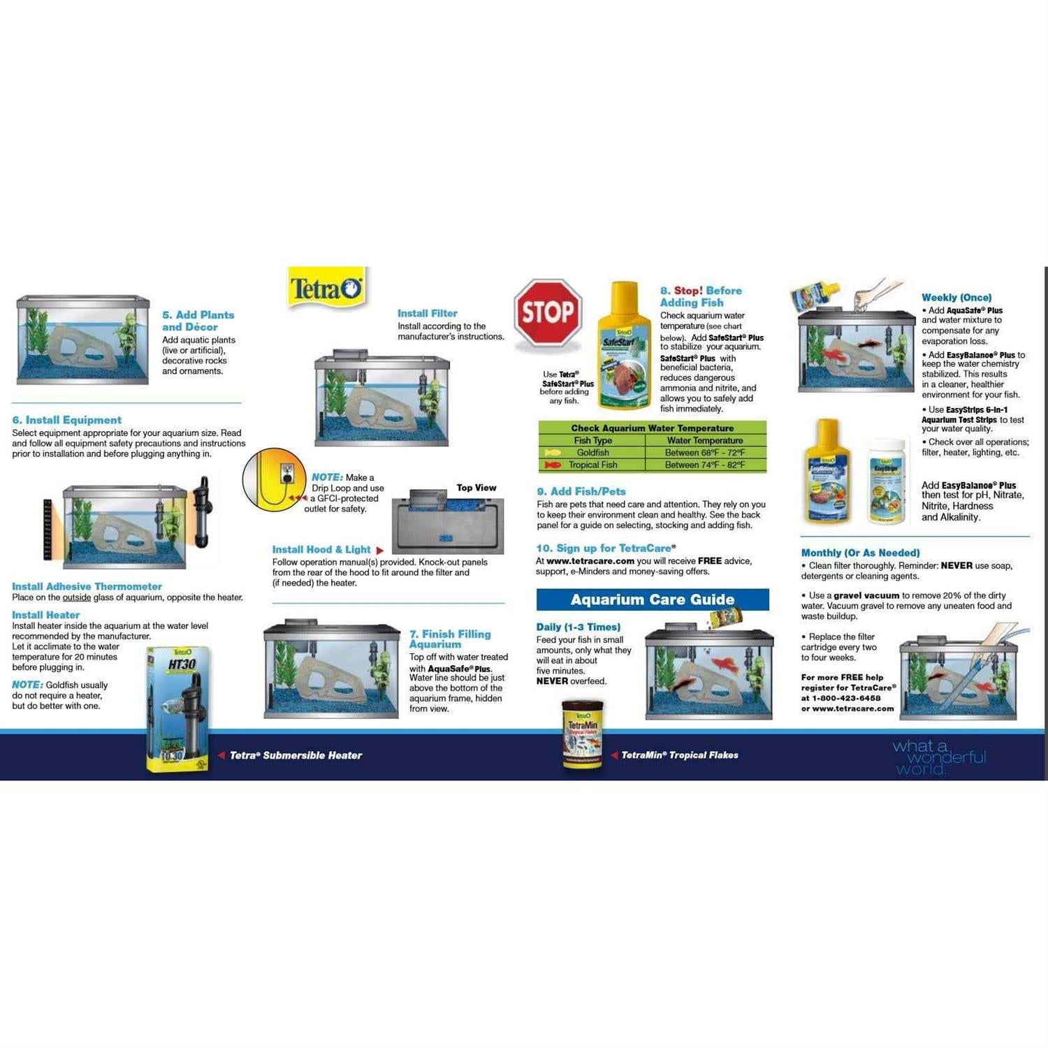 55-Gallon Starter Aquarium with Net G65678
