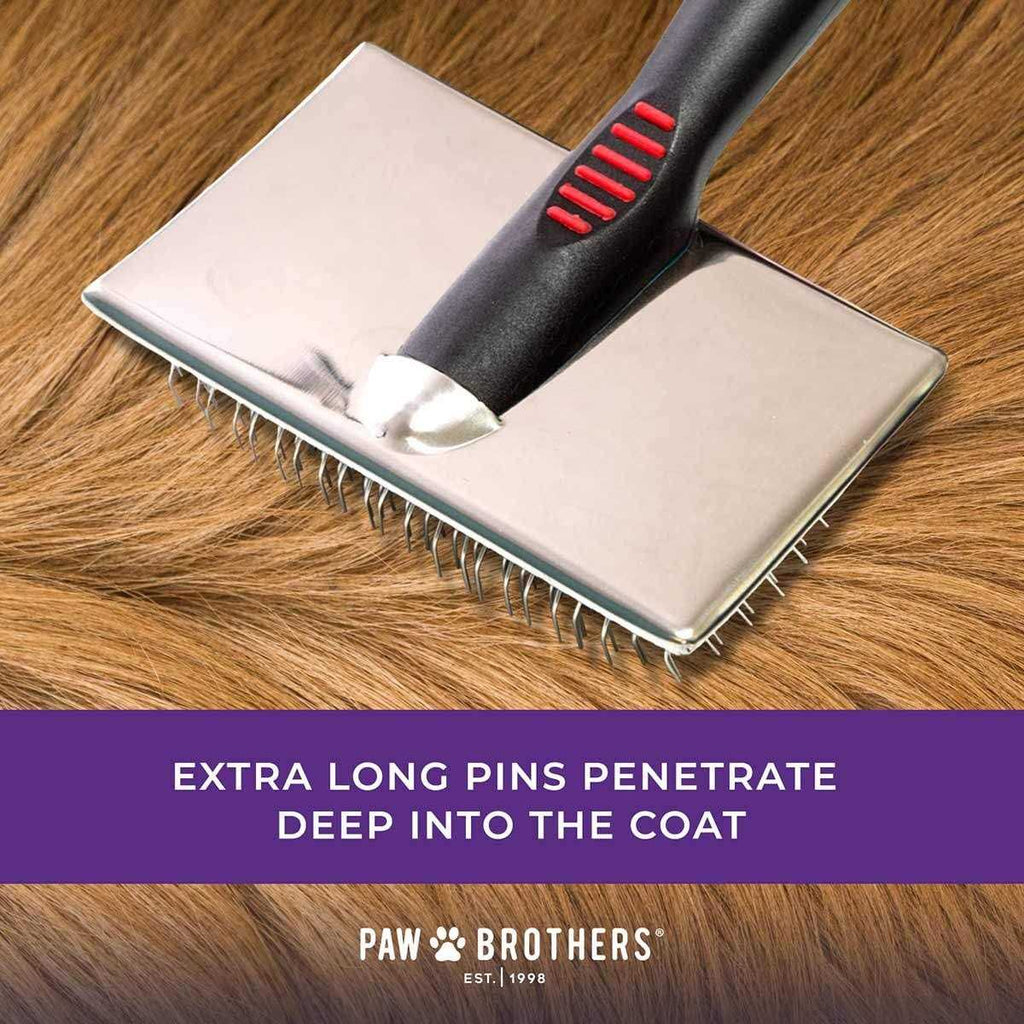 Extra Long Pin Flat Slicker Brush for Dogs J37063