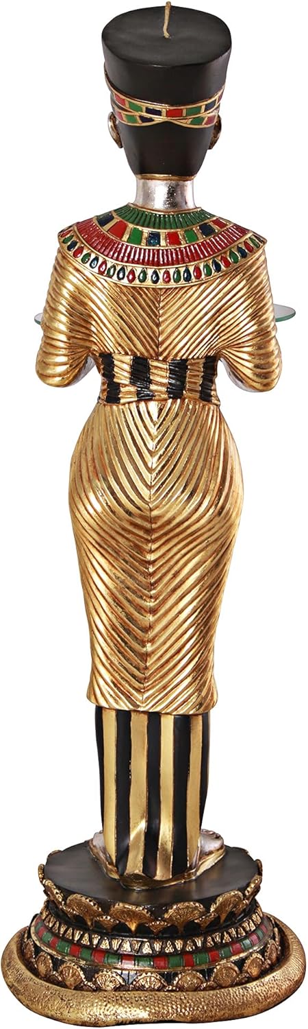 Egyptian Queen's Servant Statue, 42.5 Inch Tall I255