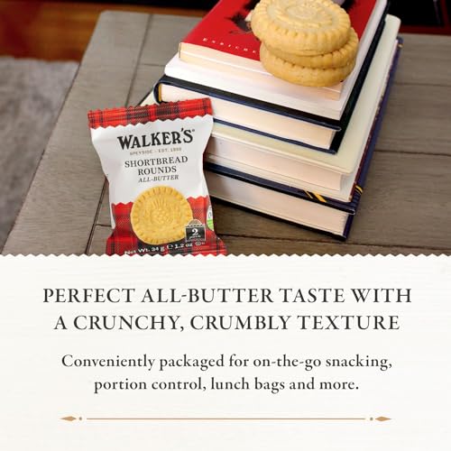 Mini Chocolate Chip Cookies, Pure Butter Shortbread, 4.4 oz (Pack of 6) A811