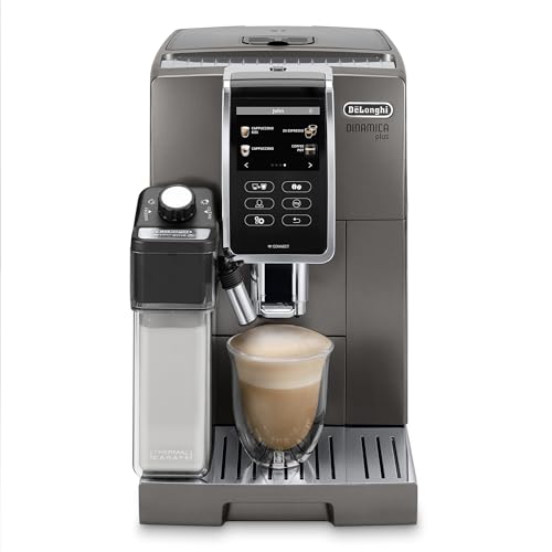 De'Longhi ECAM35075SI Dinamica with LatteCrema System and LCD Display, Silver