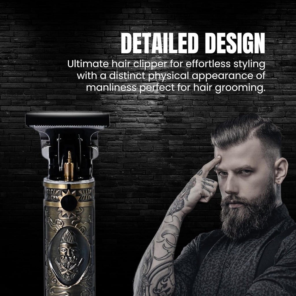 Men's Cordless Hair Clipper Kit with Beard Trimmer U915526