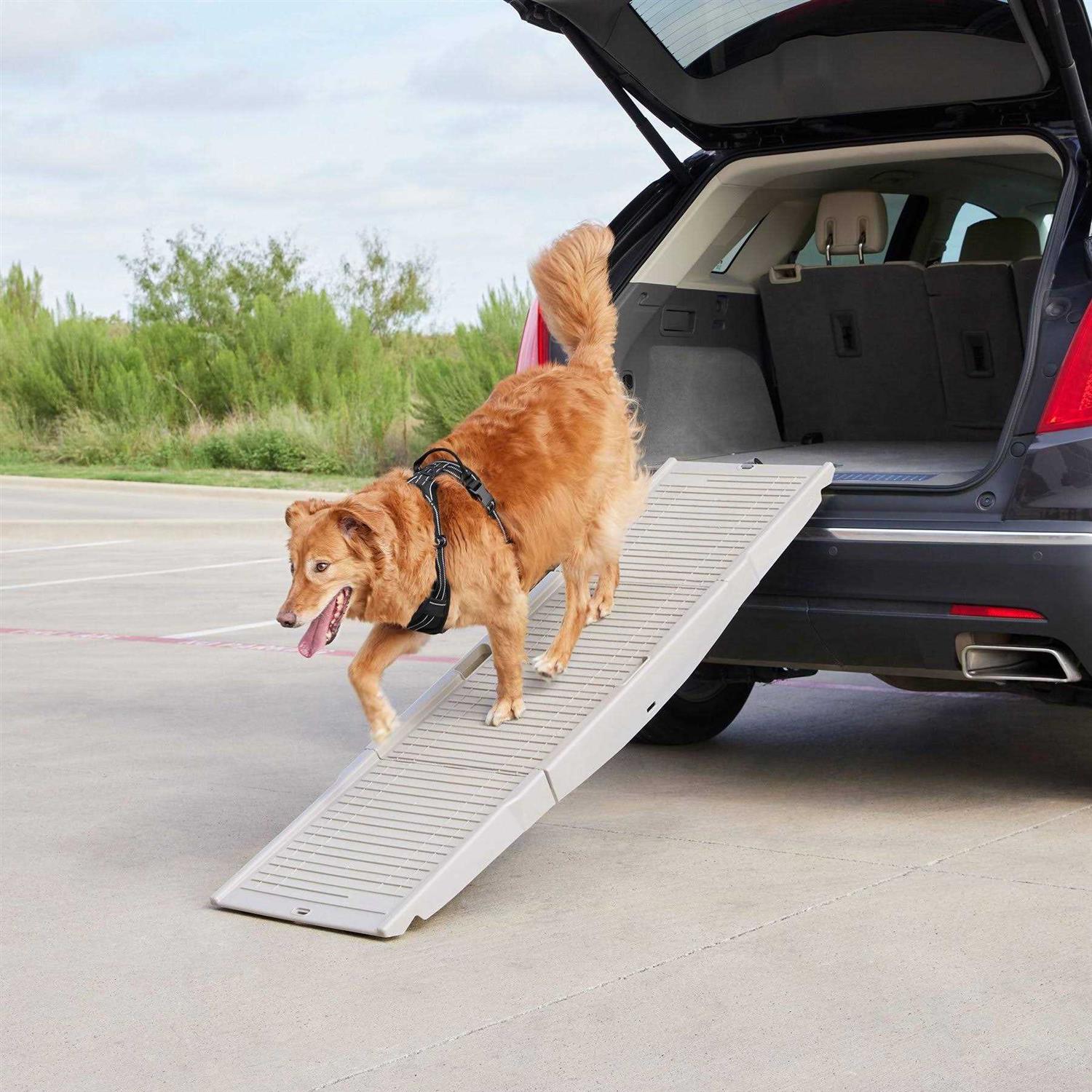 Frisco Tri-Fold Travel Dog Car Ramp - Pet Supplies online store