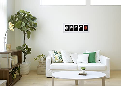 Collage Picture Frame with Five 4x6 Openings, Wall or Tabletop Display F26277