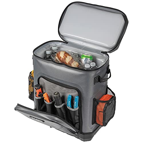 Insulated Backpack Cooler for 30 Cans, Rugged Bottom, Camping or Beach H3170