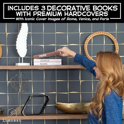 Faux Books for Coffee Table Decor, Set of 3 S316315