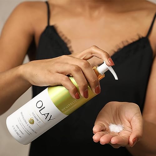 Hydrating Body Lotion with Vitamin C, 17 fl oz Pump, Pack of 4 A348287